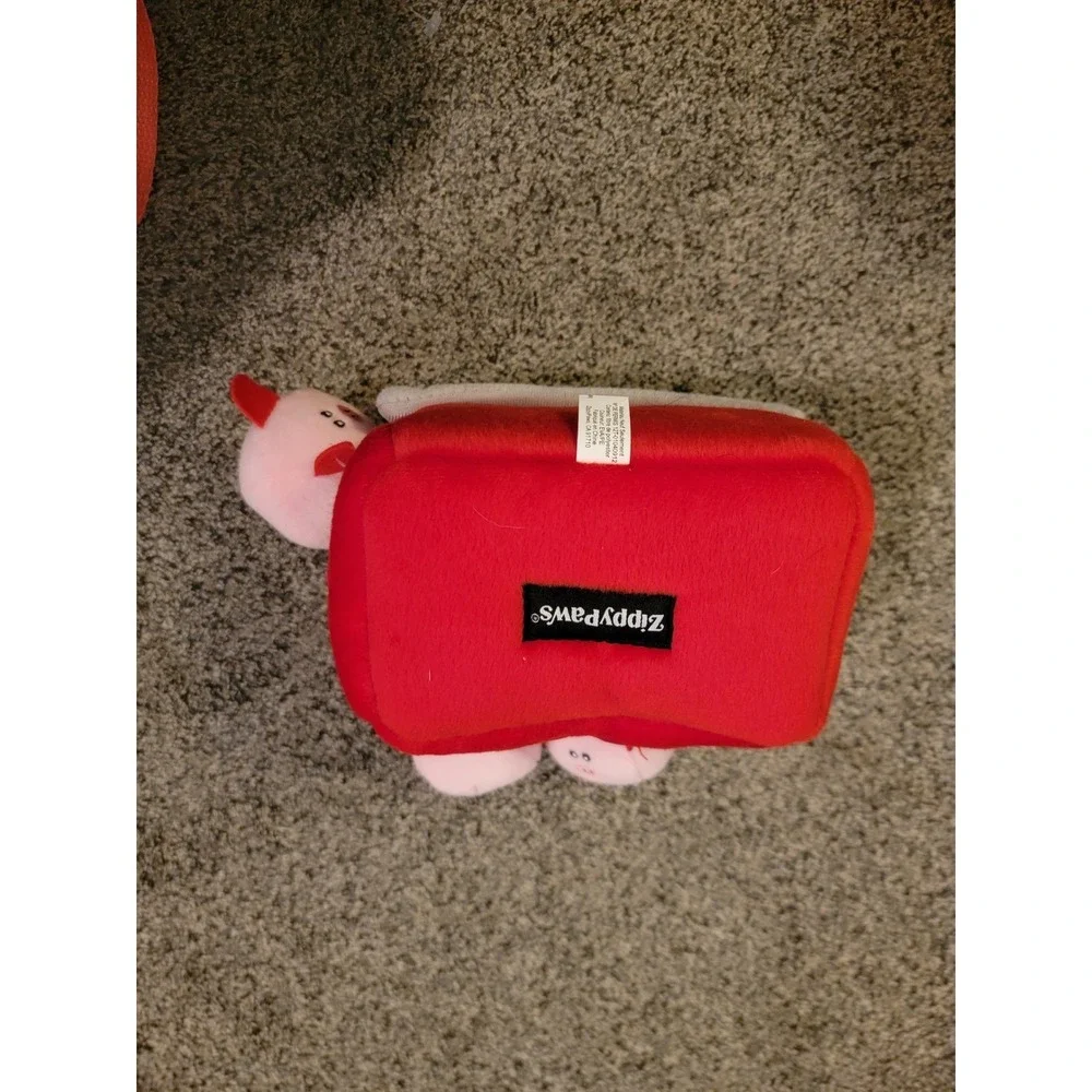 ZippyPaws Burrow Pig Barn Interactive Puzzle Squeaky Plush‎ Dog Toy ZP821 NEW